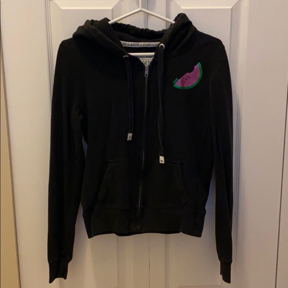 Pink hoodie small